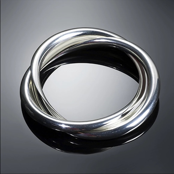 New Women’s 925 Silver Simple Twisted Ring - Picture 3 of 6